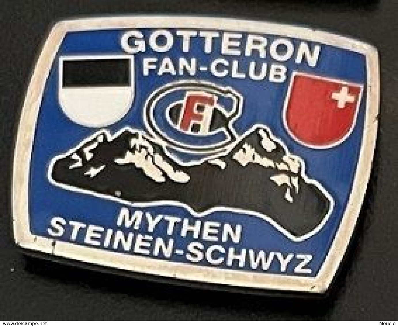 HOCKEY SUR GLACE - HOCKEY CLUB FRIBOURG GOTTERON FAN CLUB - MYTHEM - STEINEN - SCHWYZ - SUISSE - SCHWEIZ - N°57 - (22) - Winter Sports