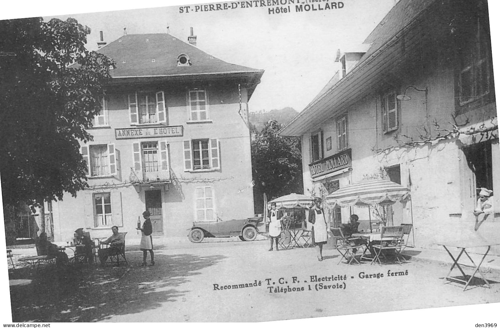 SAINT-PIERRE-d'ENTREMONT (Isère) - Hôtel Mollard - Annexe, Automobile Décapotable - Saint-Pierre-d'Entremont