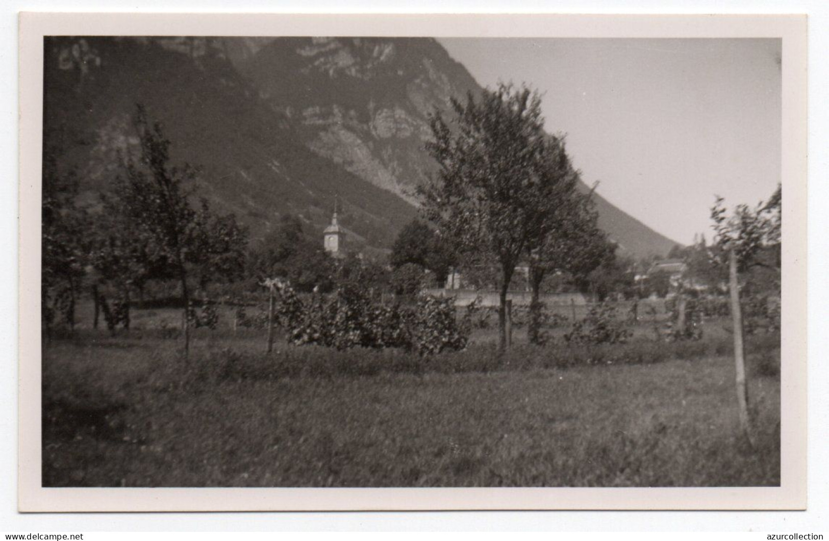 Vue Prise De La Bacholette. Carte Photo - Gresy Sur Isere