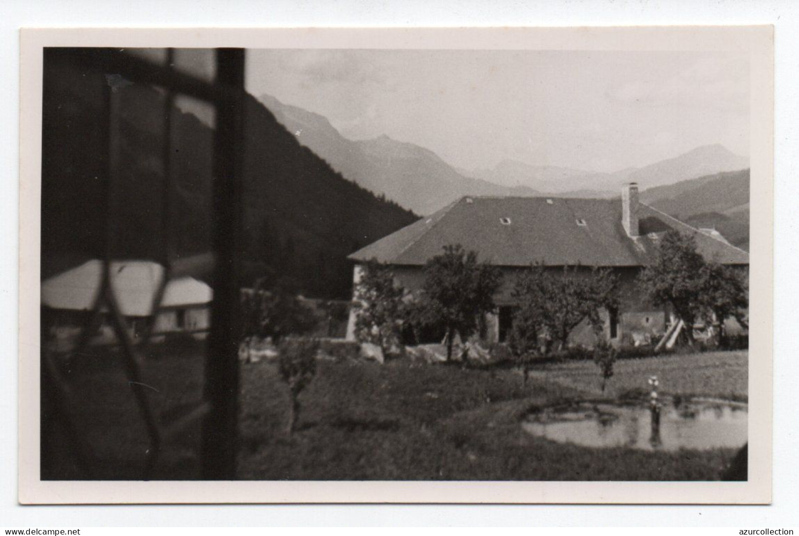 Vue Prise De L' Abbaye, Coté Faverges. Carte Photo - Gresy Sur Isere