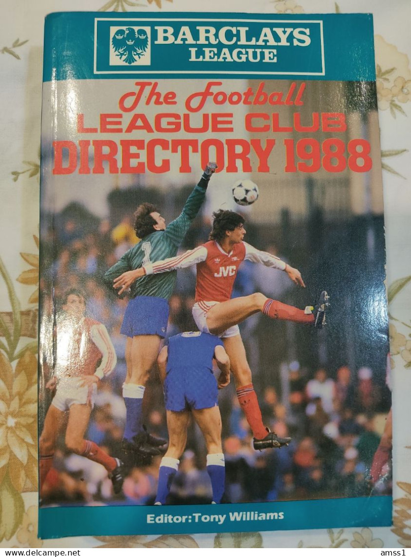 Livre The Football League Club Directory 1988 - 1950-Oggi