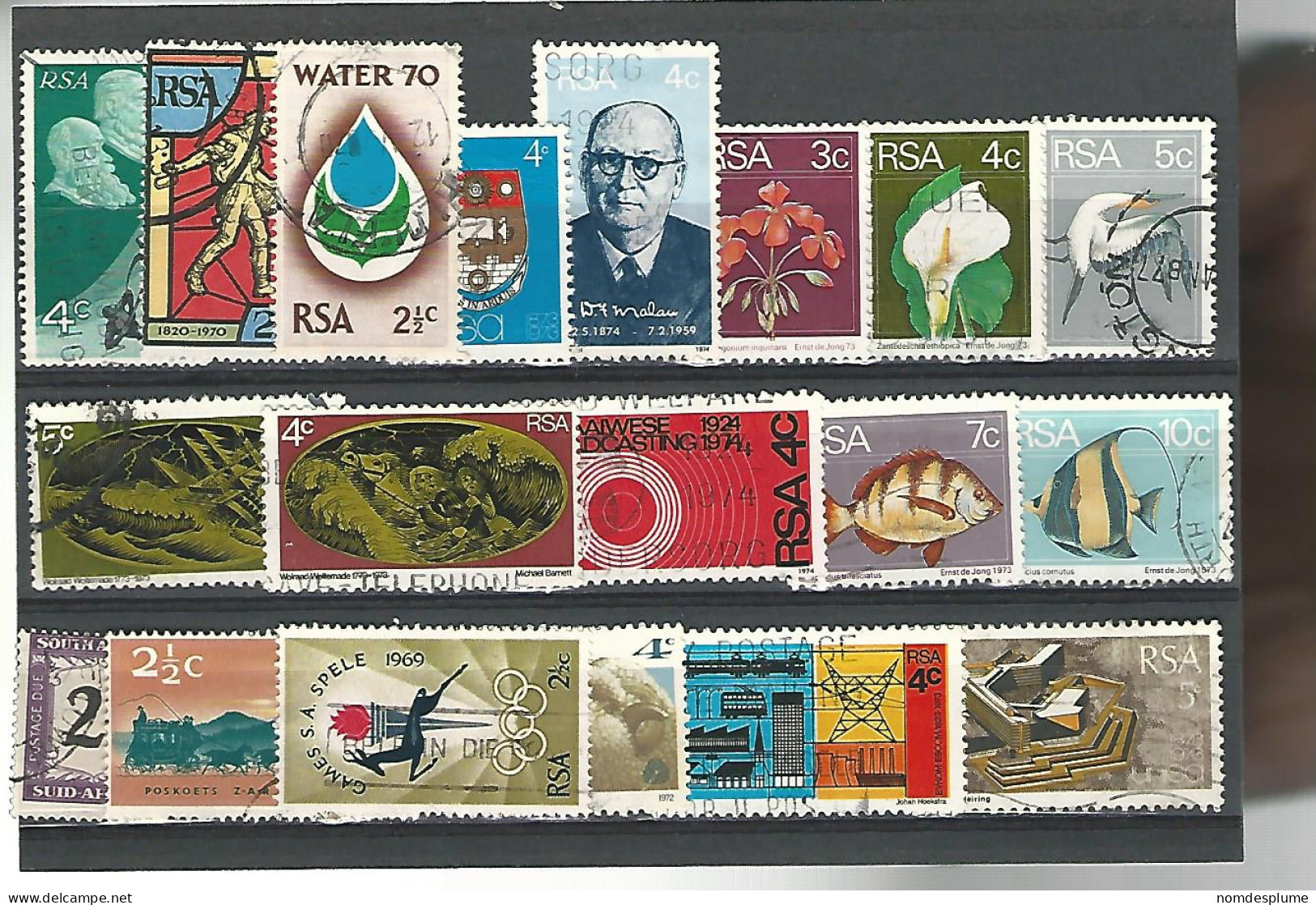 51722 ) Collection South Africa - Collections, Lots & Series