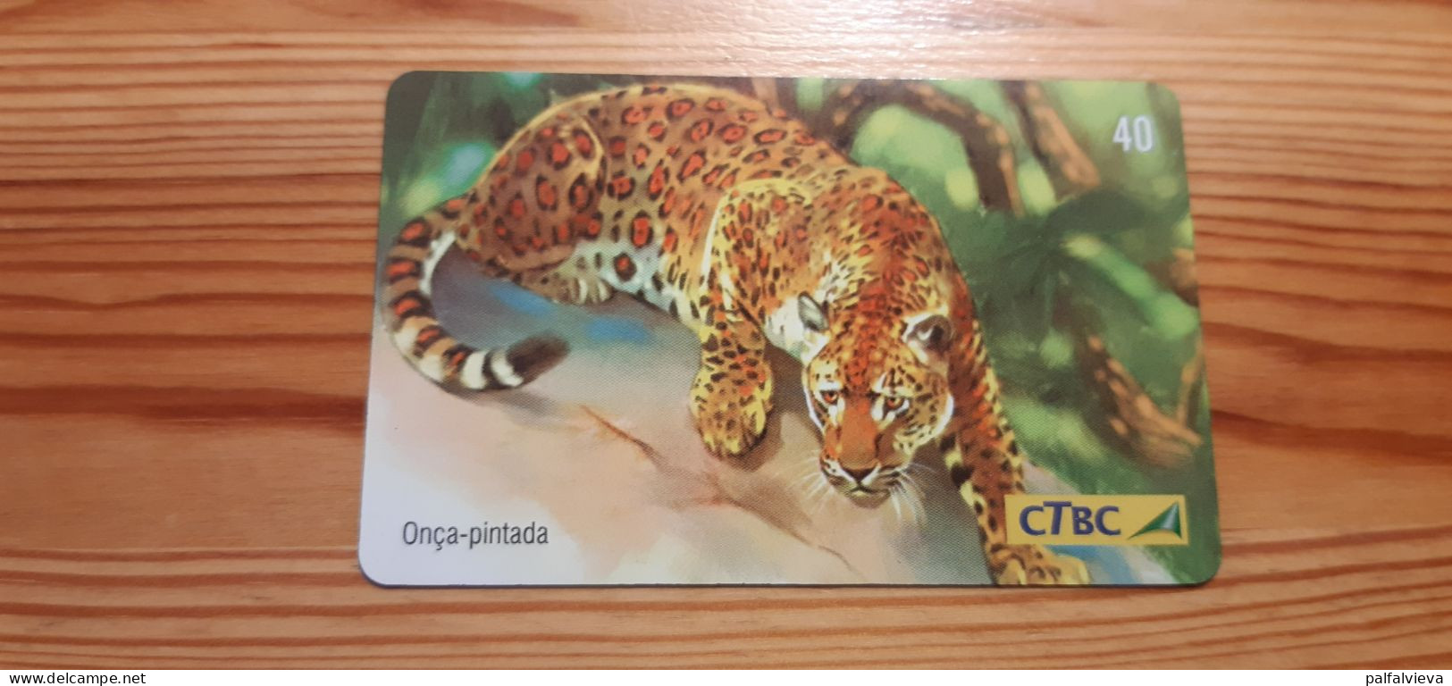 Phonecard Brazil - Leopard - Brasilien