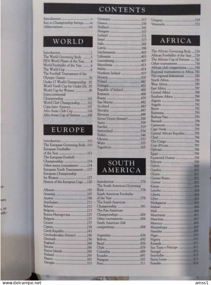 Livre The Guinness Book Of World Soccer - 1950-Now