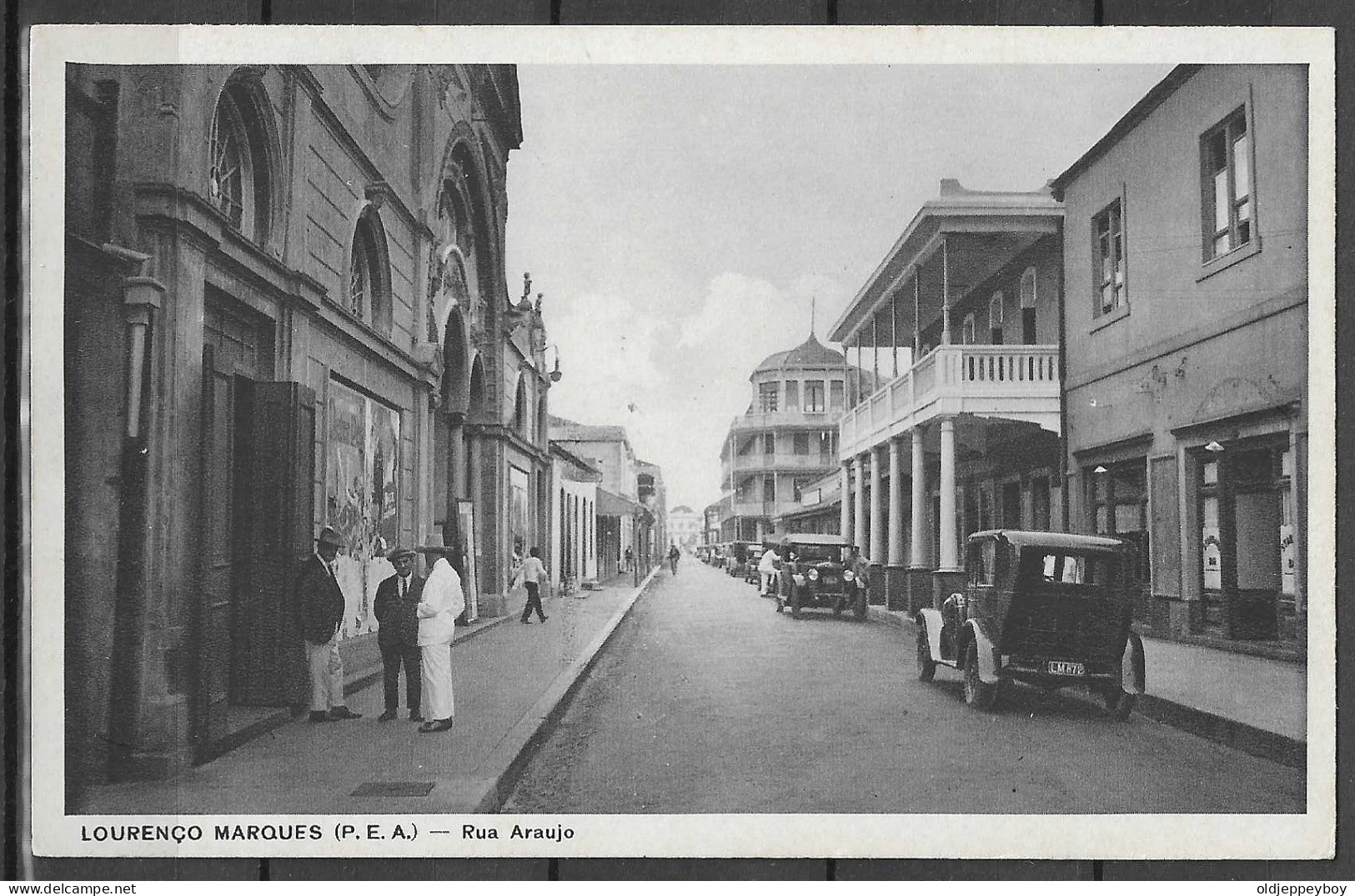 Mozambique, LOURENÇO MARQUES, Portuguese East Africa (P.E.A.) Rua Araujo, Santos Rufino Edition. New - Mozambico