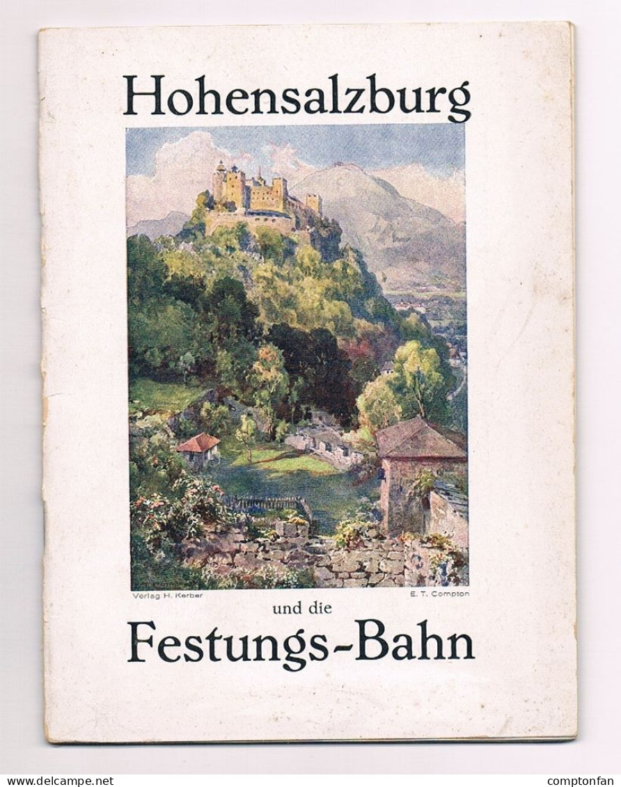 B100 847 Grubhofer Compton Hohensalzburg Festungs-Bahn Rarität ! - Peinture & Sculpture