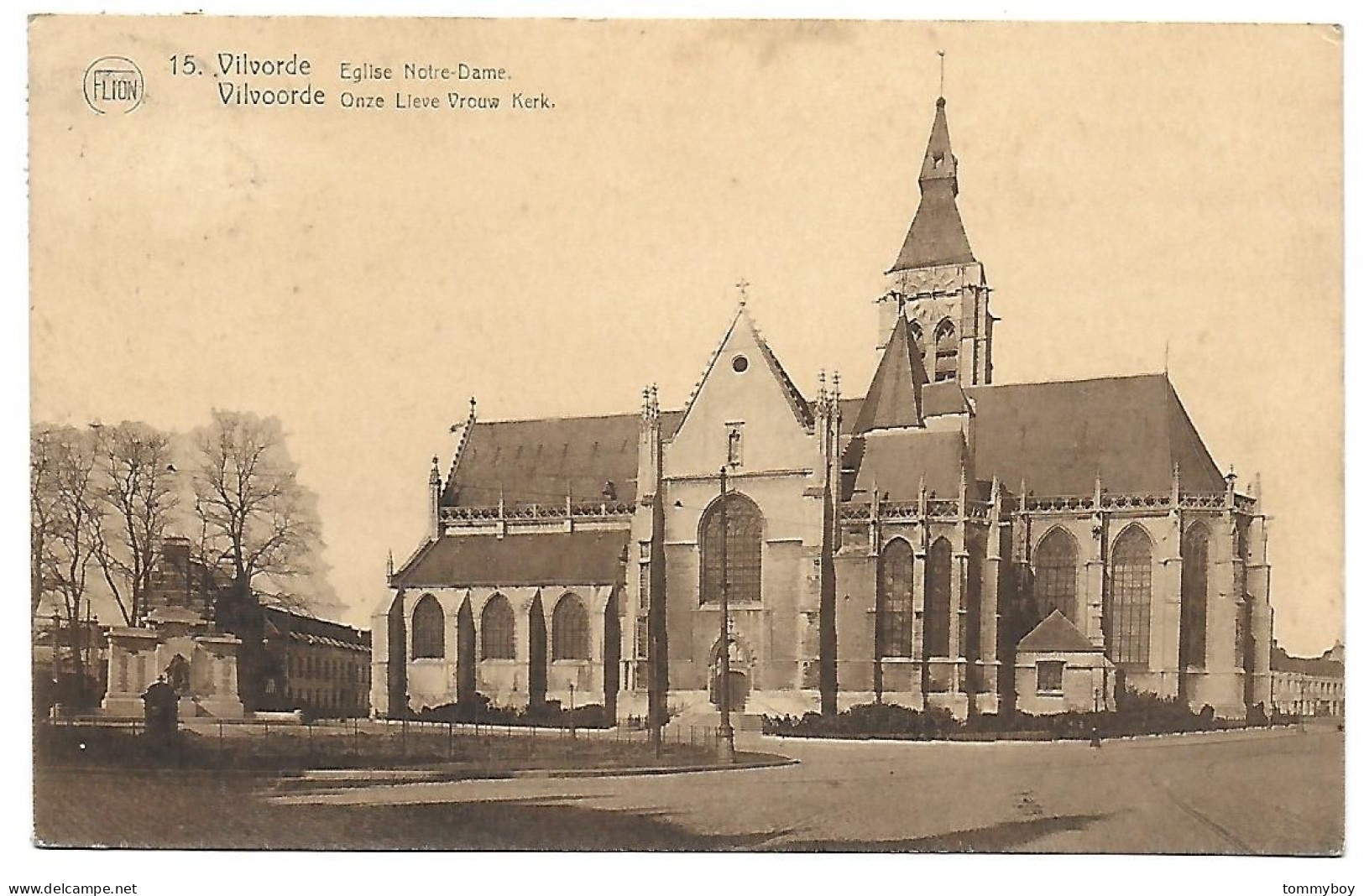 CPA Vilvorde, Eglise Notre-Dame - Vilvoorde