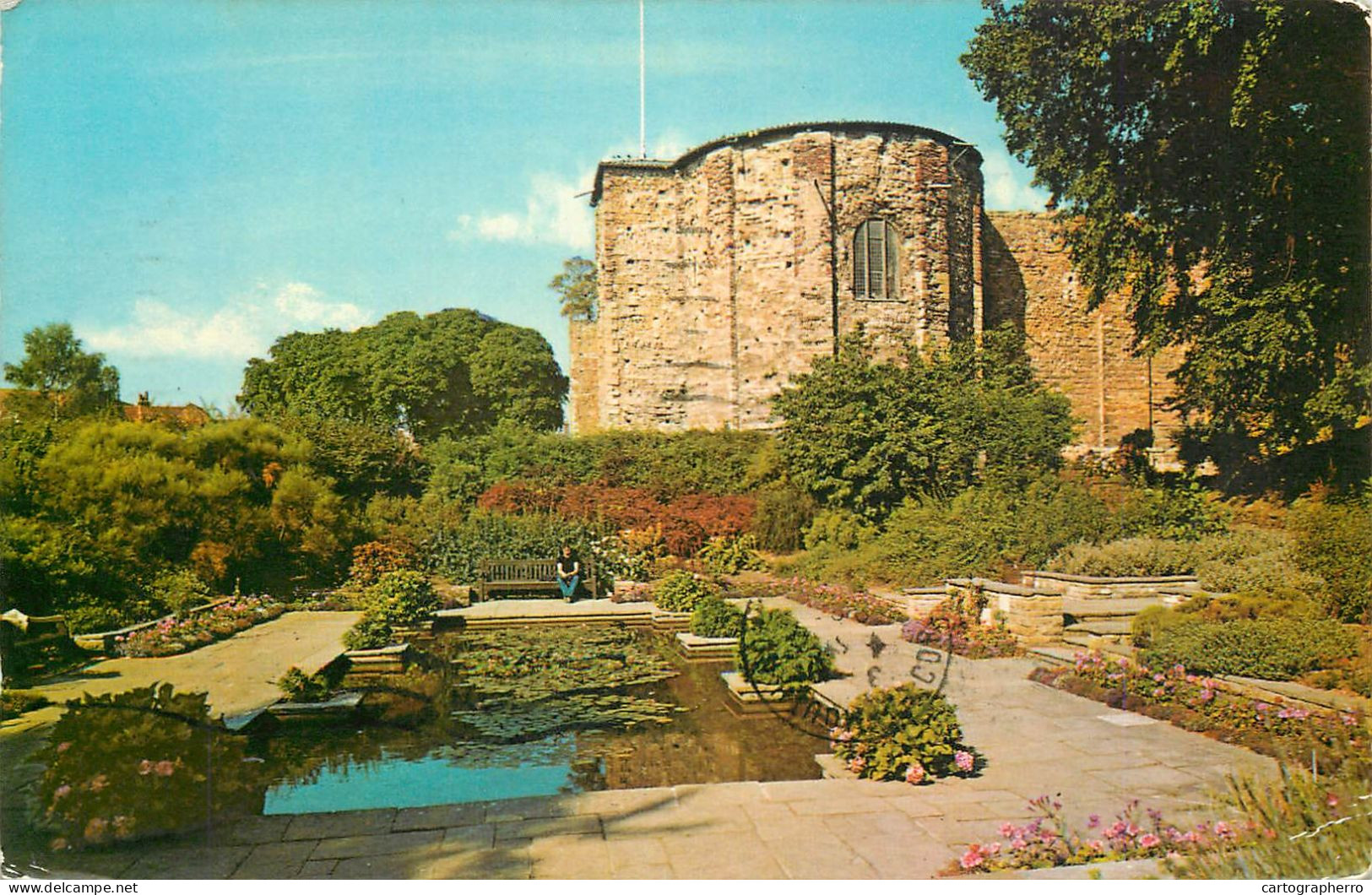 England Colchester Lily Pond & Castle - Colchester