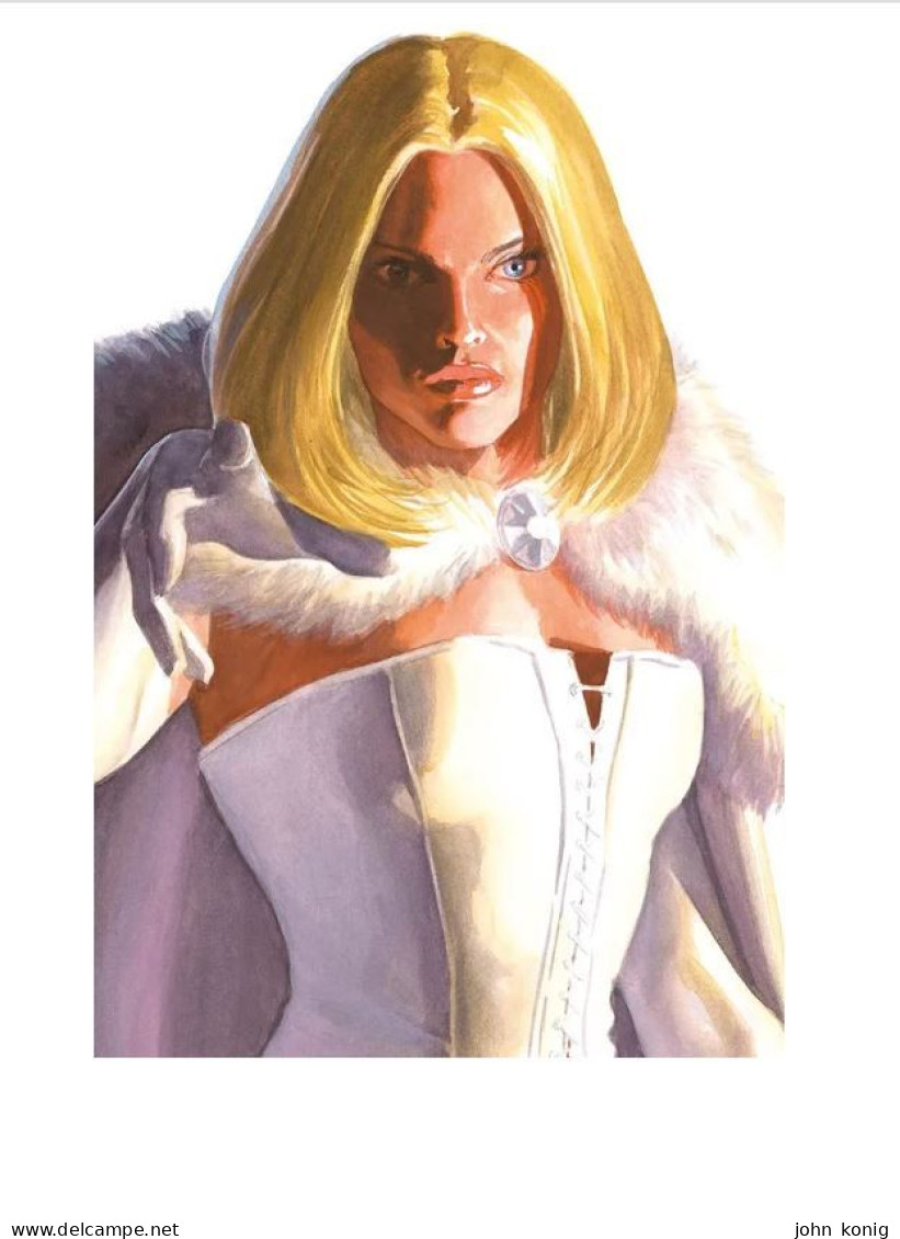 PANINI - MARVEL ITALIA - Wolverine N.33 - Villain Variant Cover (by Alex Ross) EMMA FROST 2023 - Super Héros