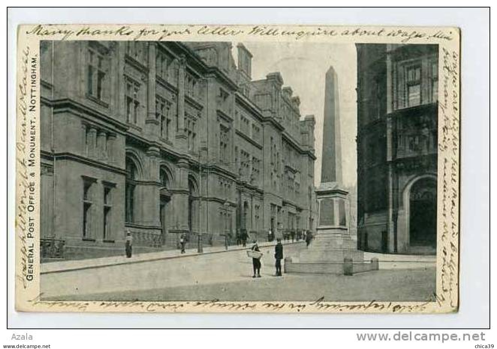 013876  -  General Post Office & Monument, Nottingham - Nottingham