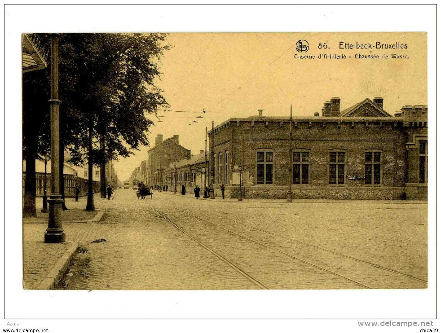 17610   -   Bruxelles   -   Etterbeek   -   Caserne D'Artillerie   -   Chaussée De Wavre - Etterbeek