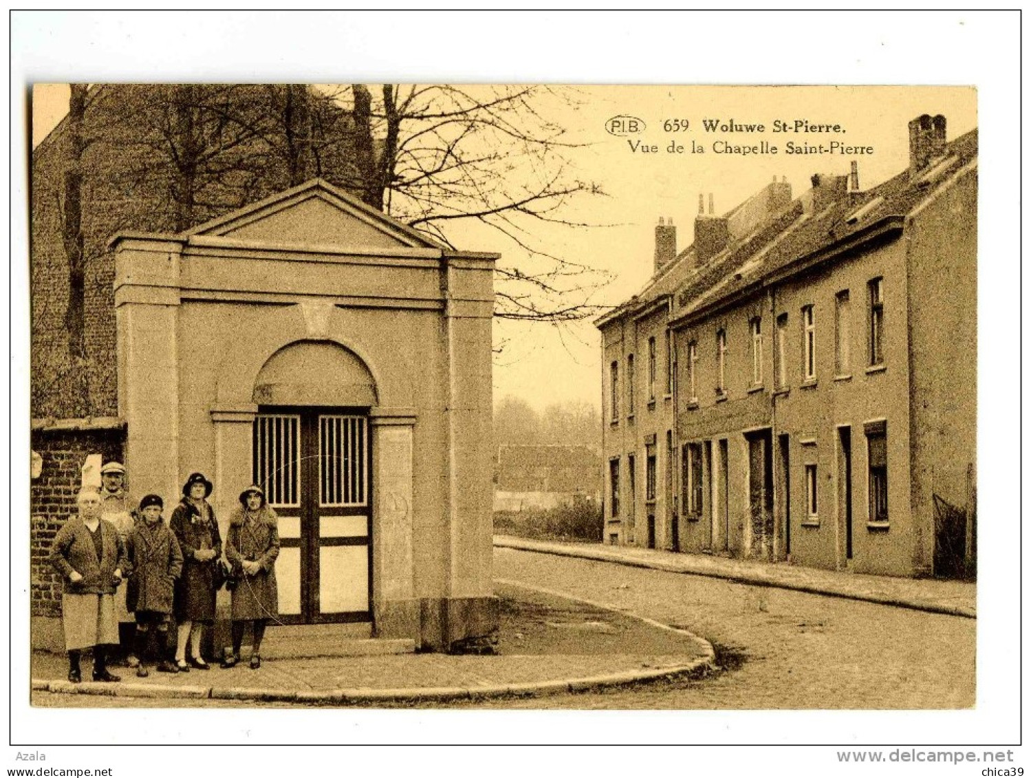 17381   -   Woluwe-St-Pierre   -   Vue De La Chapelle Saint-Pierre - Woluwe-St-Pierre - St-Pieters-Woluwe