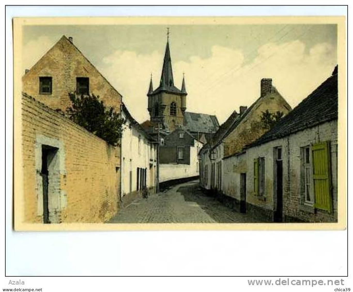 004619  -  CHIEVRES  -  Un Coin De La Ville - Rue Horhe - Chièvres