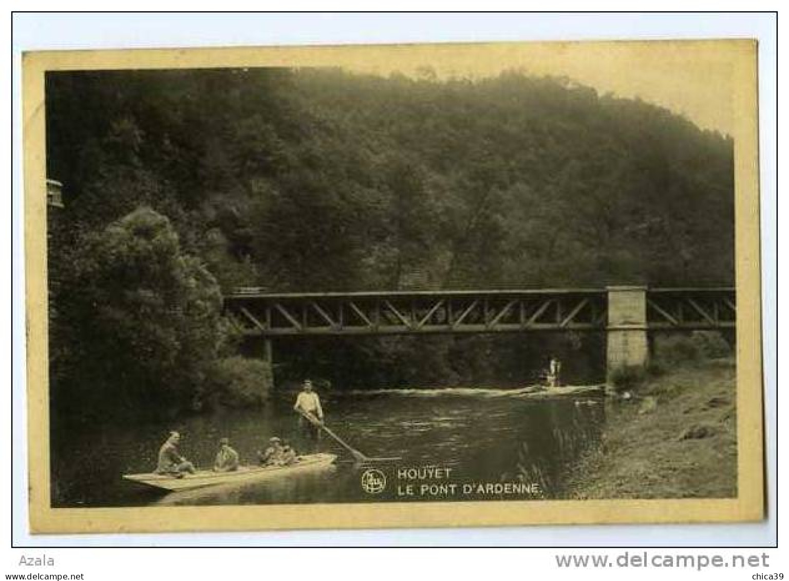 012540  -  HOUYET  -  Le Pont D' Ardenne - Houyet