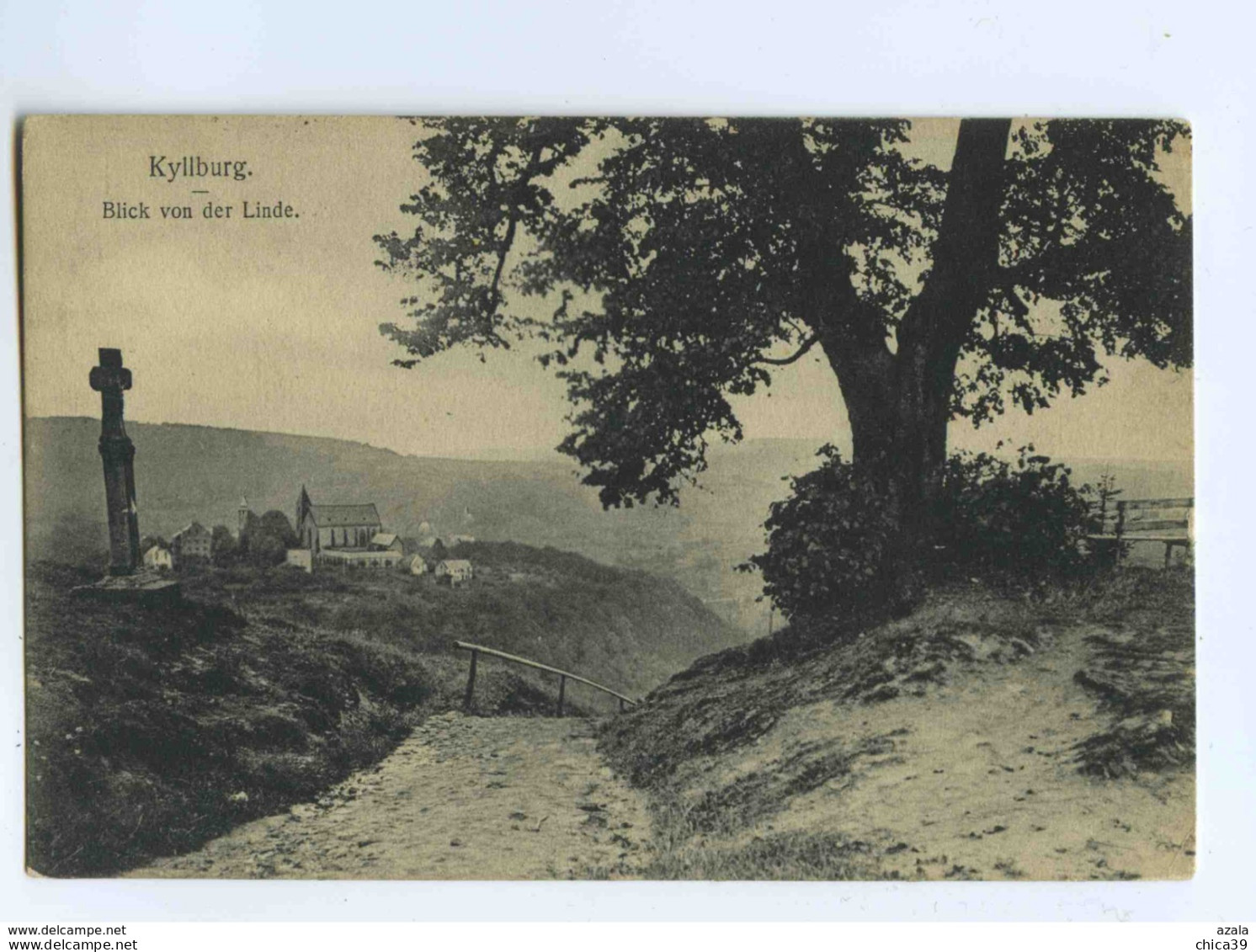 A 19392  -   Kyllburg  -  Blick Von Der Linde - Bitburg