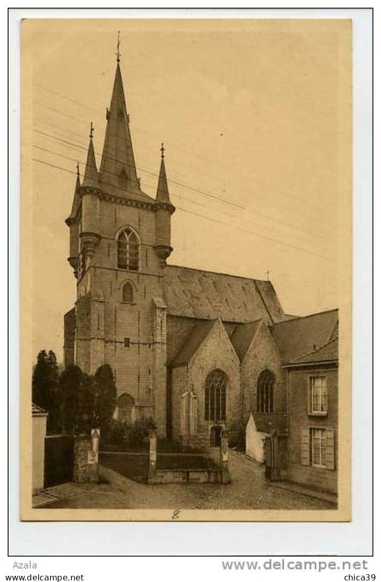 008282  -  CHIEVRES  -  L'Eglise Dédiée à Saint-Martin - Chievres