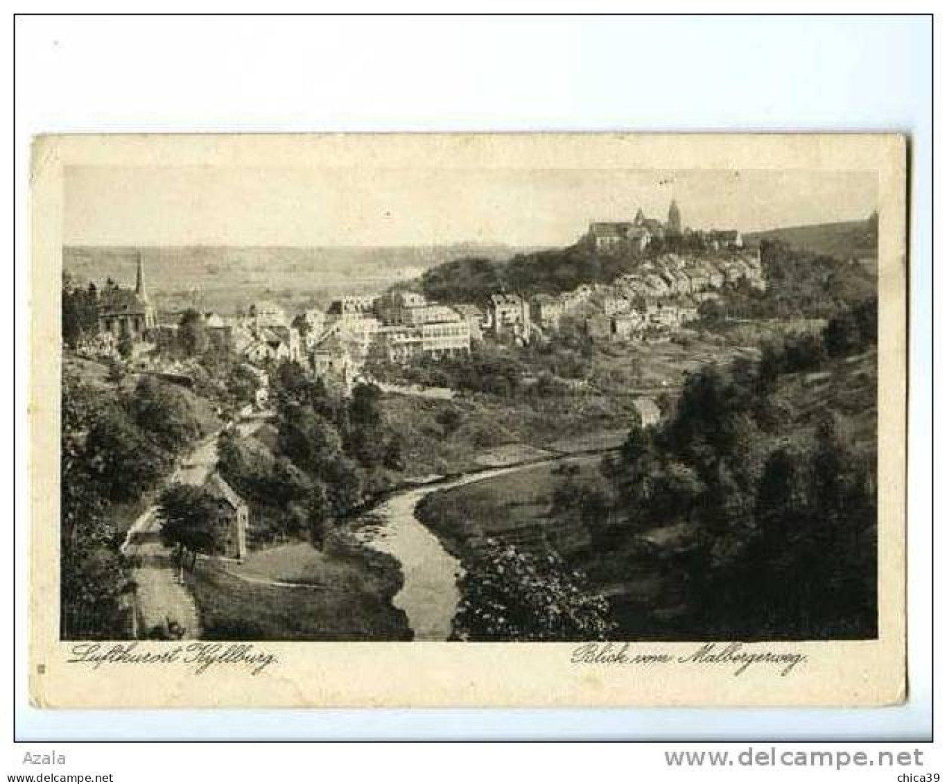 012579  - KYLLBURG - Blick Vom Malbergweg - Bitburg