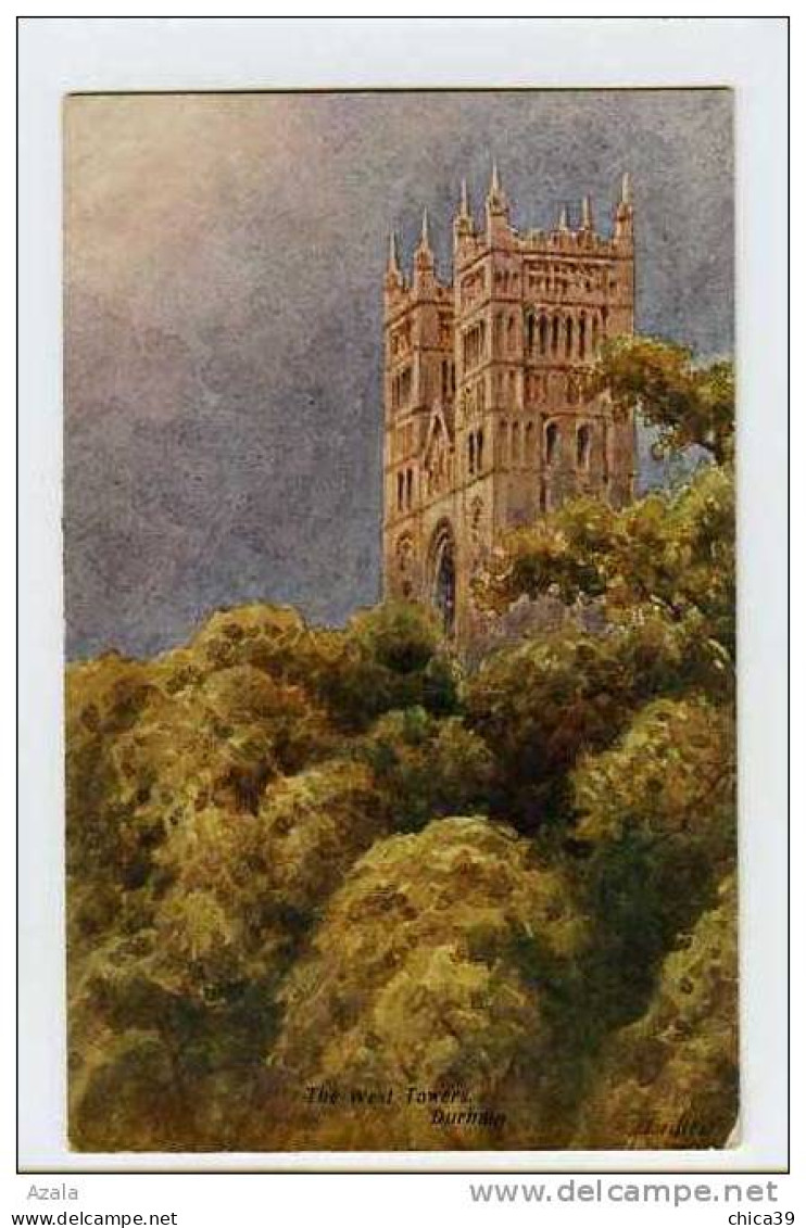 012562  -  Par Un Illustrateur  DURHAM   The West Towers - Other & Unclassified