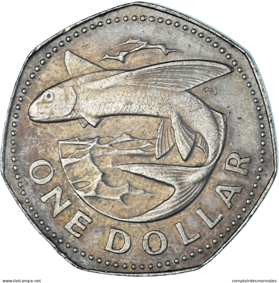 Monnaie, Barbade, Dollar, 1985 - Barbados (Barbuda)