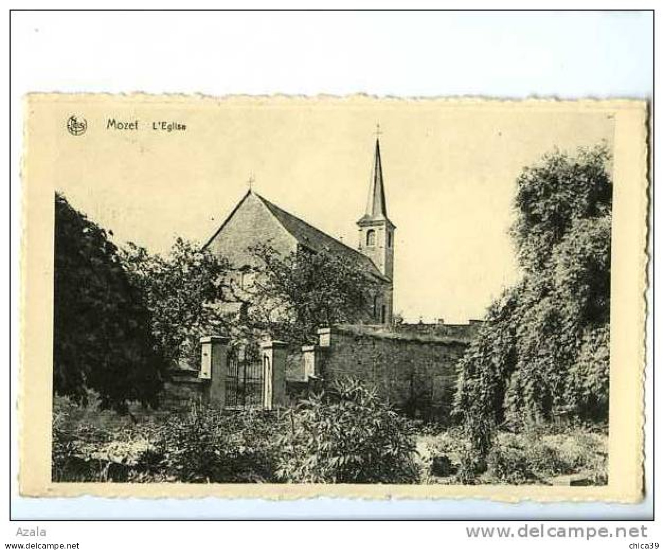 009607  -  MOZET  -  L'Eglise - Gesves