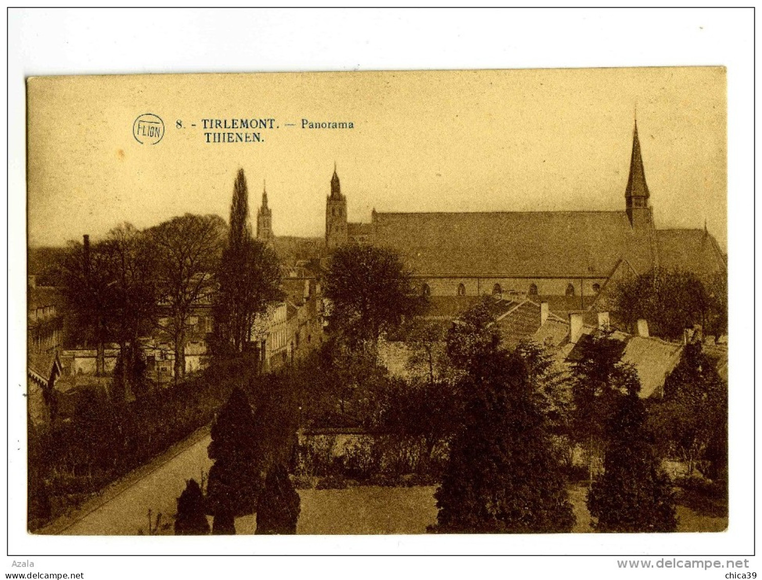 A 18695  -  Tirlemont  -  Tienen  -  Panorama - Tienen