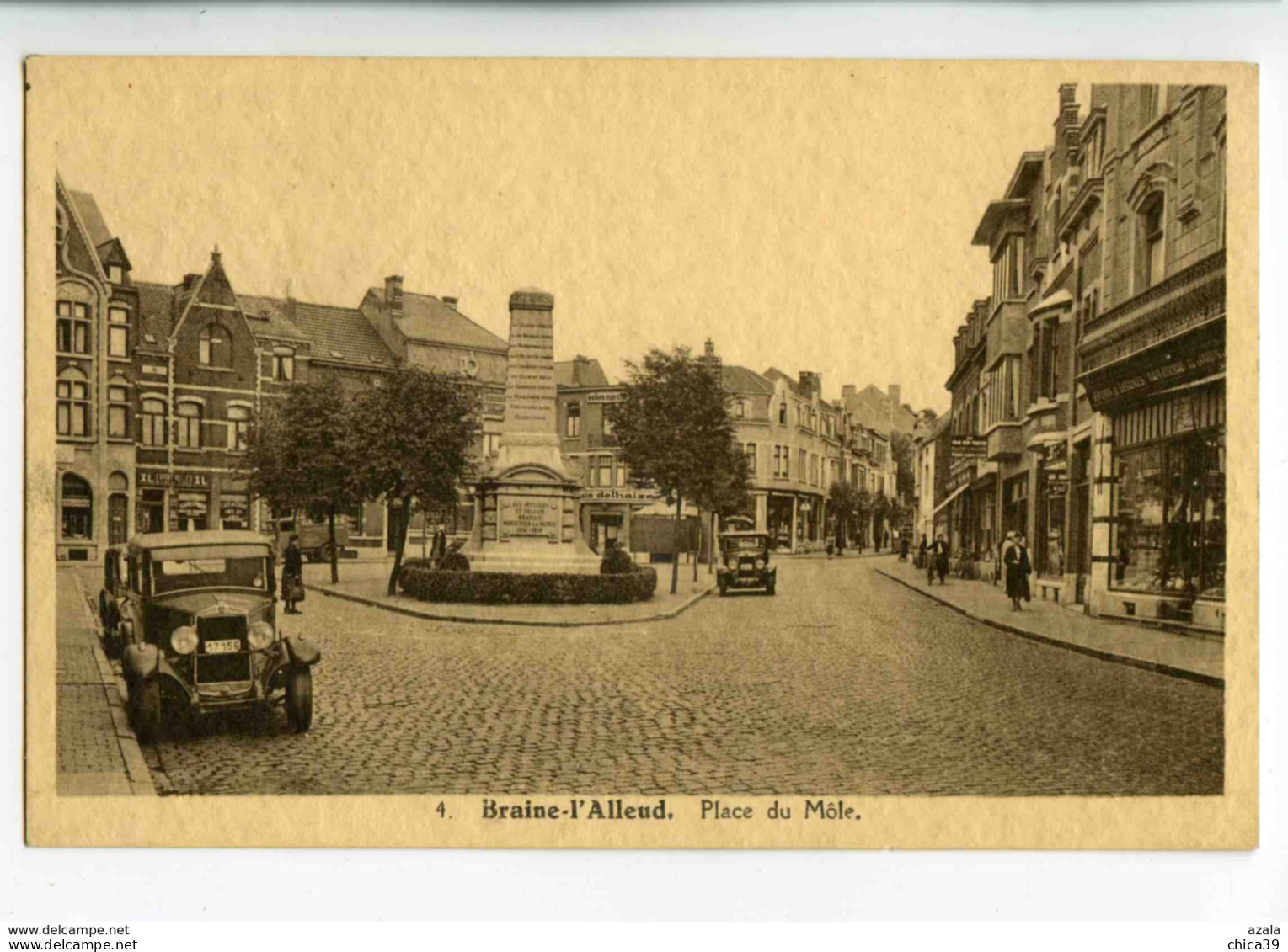 A 18865   -   Braine-l'Alleud  -  Place Du Môle - Eigenbrakel