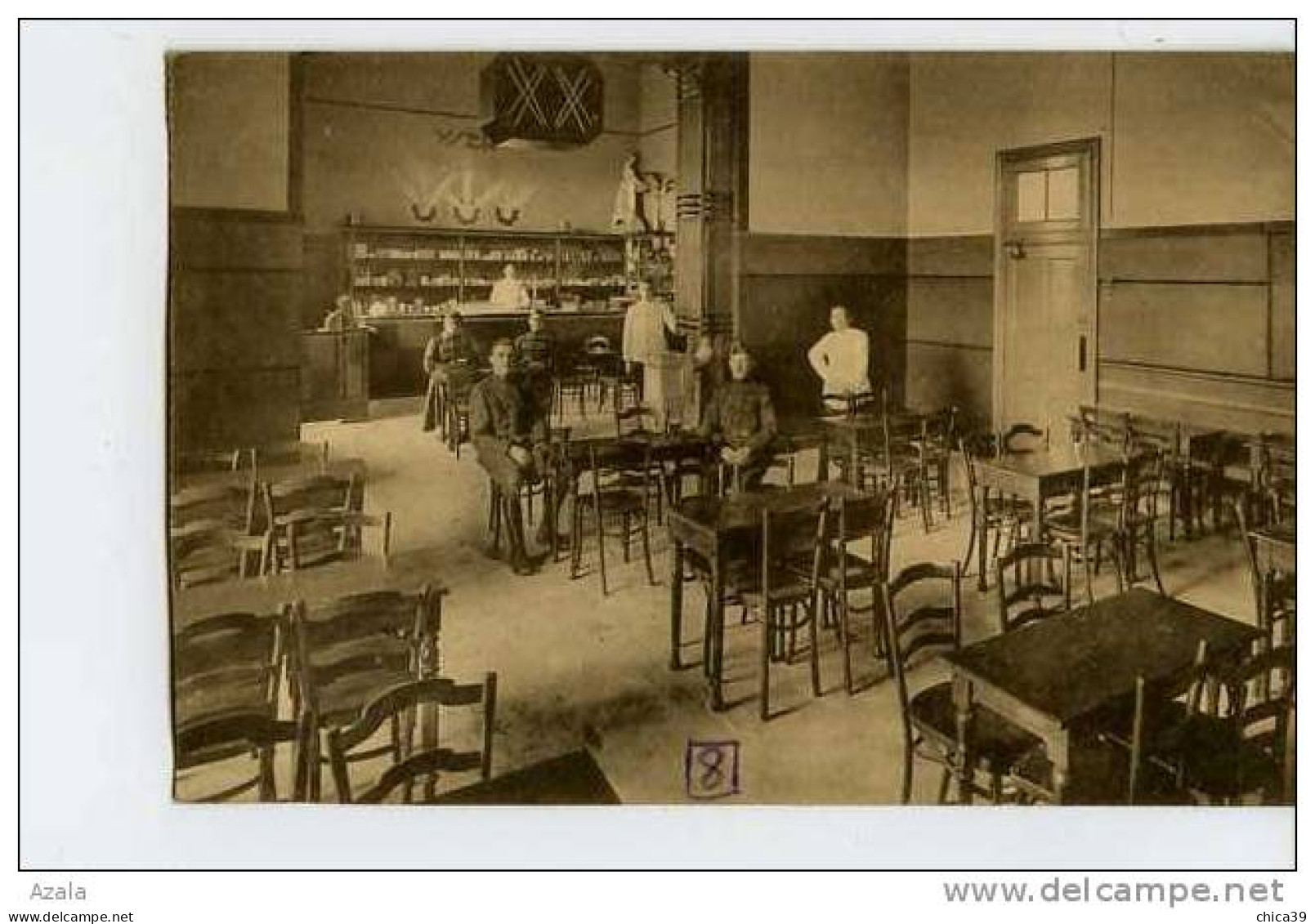 003958  -  Quartier Major Géruzet, 6e Rég. D'artillerie, Etterbeek  -  Cantine De La Troupe - Etterbeek