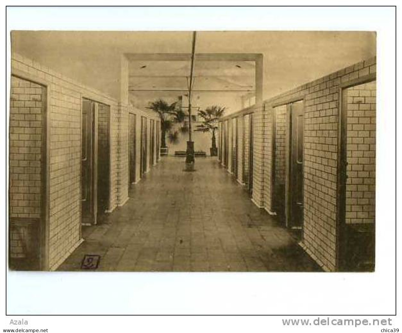 003951  -  Quartier Major Géruzet, 6e Rég. D'artillerie, Etterbeek  -  Les Bains Douches - Etterbeek