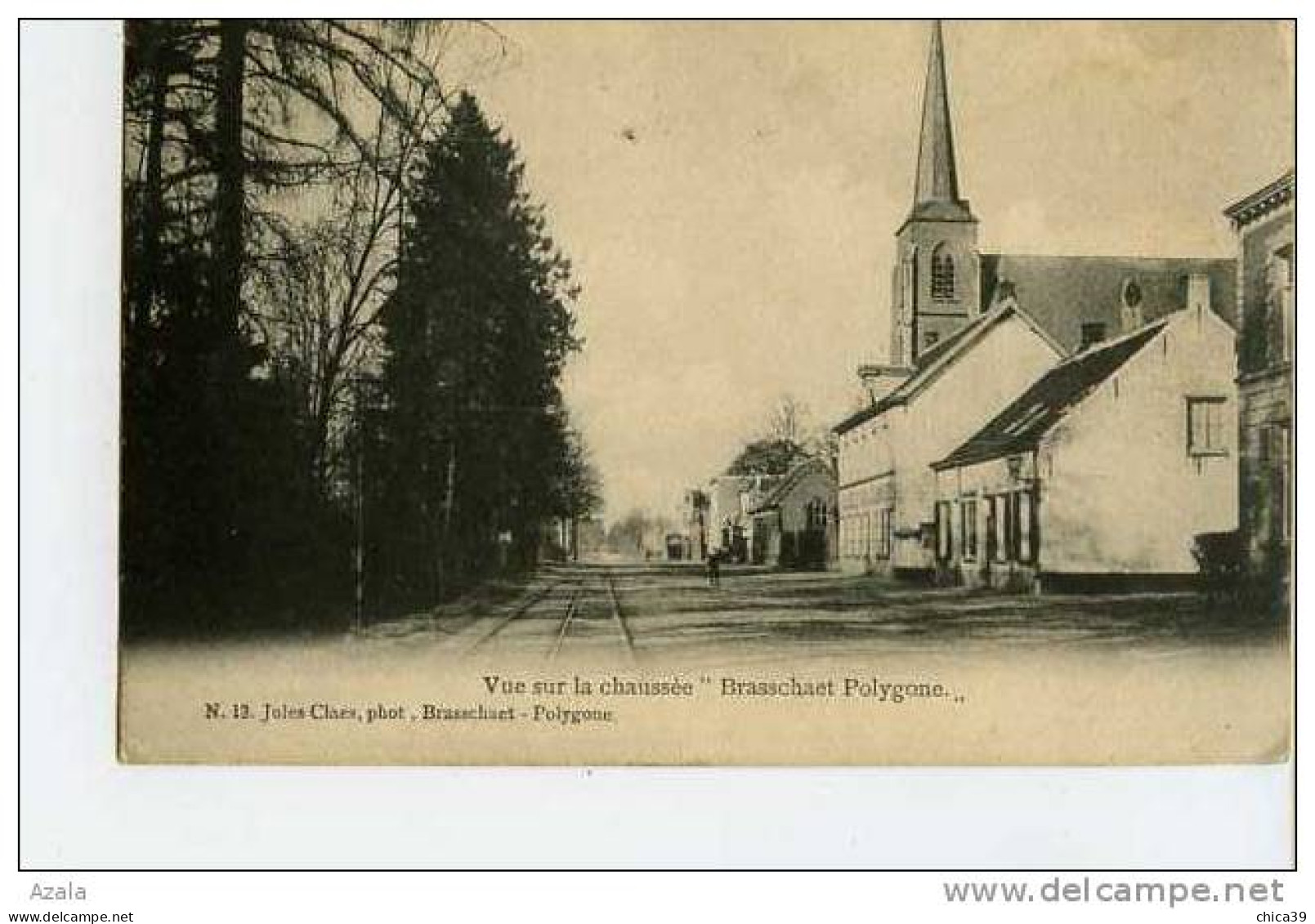 003938  -  Brasschaet Polygone  -  Vue Sur La Chaussée - Brasschaat