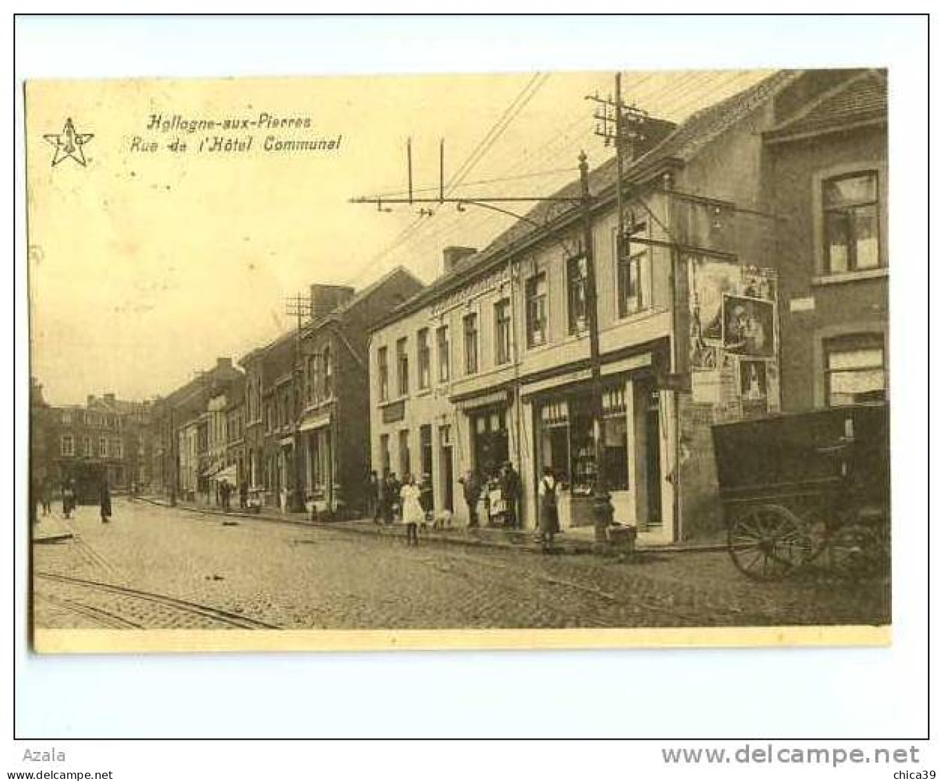 003927  -  HOLLOGNE-aux-PIERRES  -   Rue De L'Hôtel Communal - Grace-Hollogne