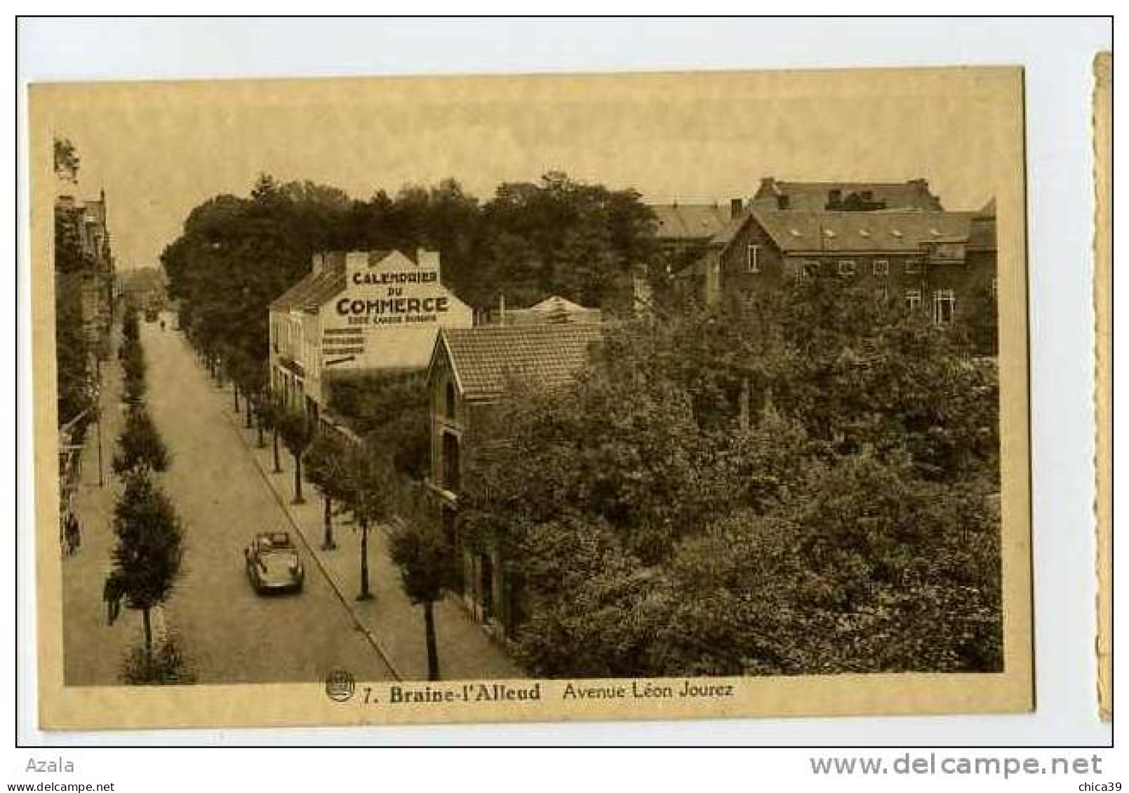 009031  -  BRAINE-L'ALLEUD  -  Avenue Léon Jourez - Eigenbrakel