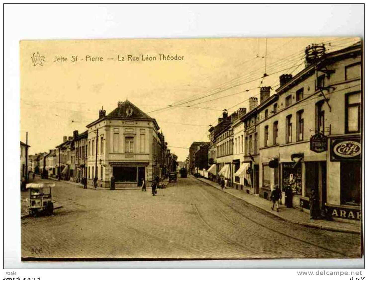 016735  Jette-Saint-Pierre - La Rue Léon Théodor - Jette