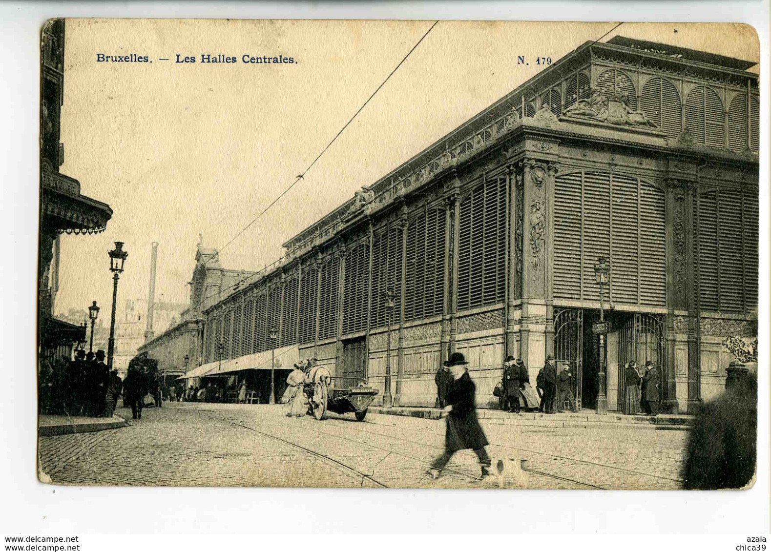 A 115  -  Bruxelles  -  Les Halles Centrales - Marchés