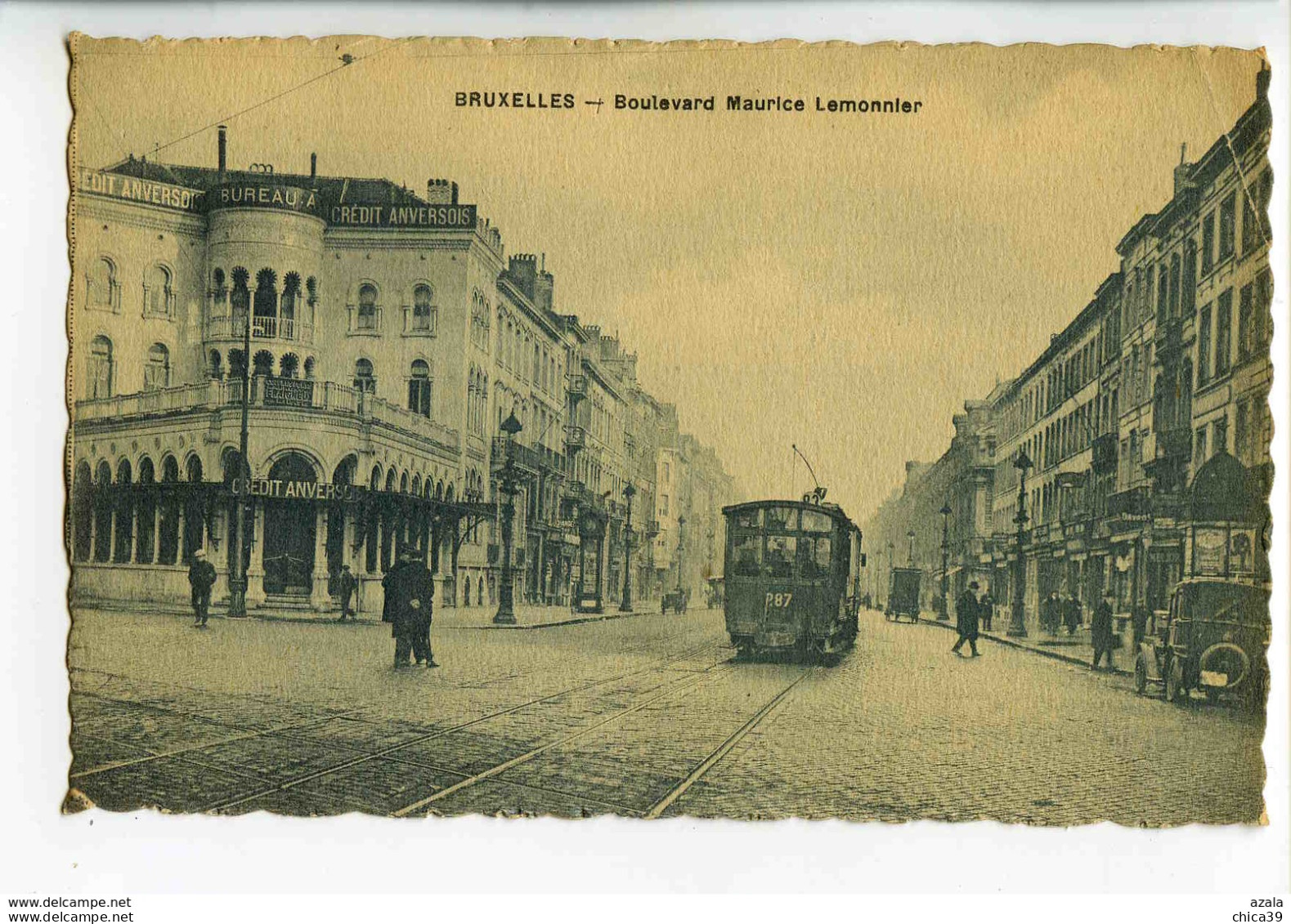 A 111  -  Bruxelles  -  Boulevard Maurice Lemonnier - Avenues, Boulevards