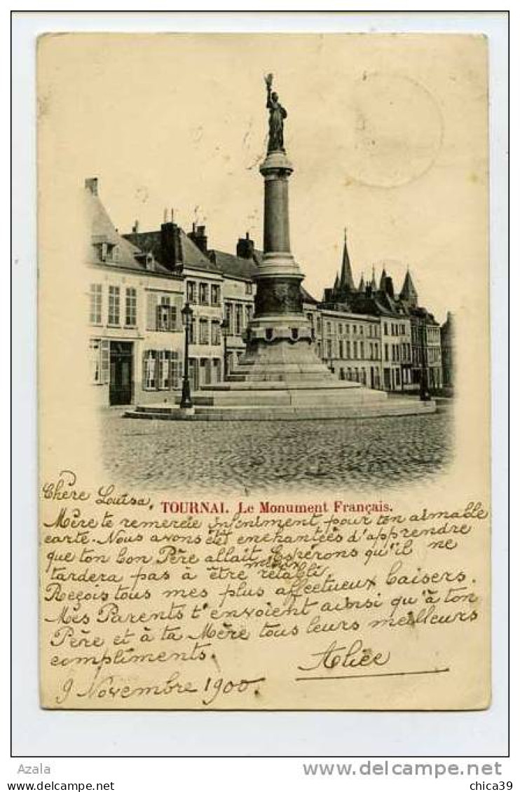 016026  -  TOURNAI   -  Le Monument Français - Tournai