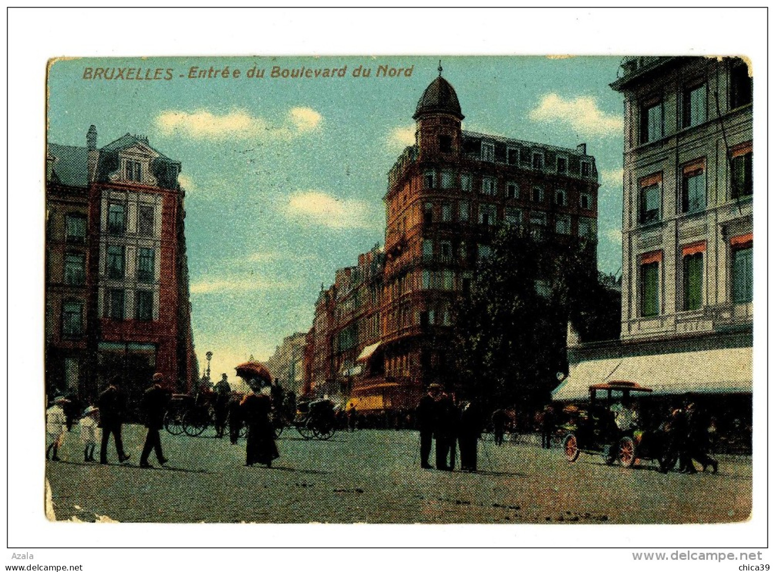 18559   -   Bruxelles - Entrée Du Boulevard Du Nord - Avenues, Boulevards