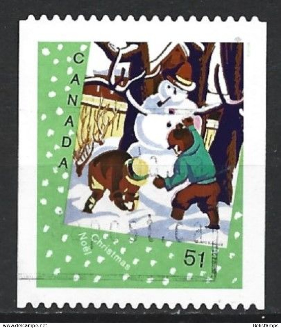 Canada 2006. Scott #2184 (U) Christmas Card Art, Snowman By Yvonne McKague Housser - Oblitérés