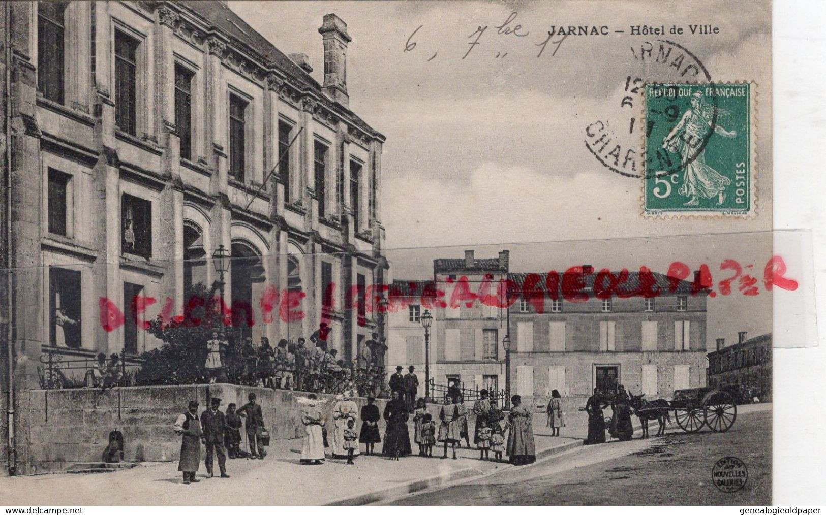 16- JARNAC - HOTEL DE VILLE - Jarnac