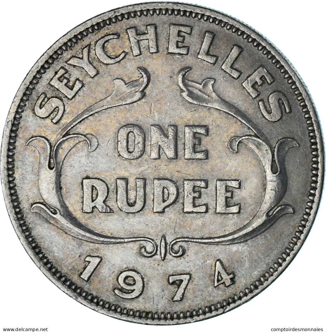 Monnaie, Seychelles, Rupee, 1974 - Seychelles