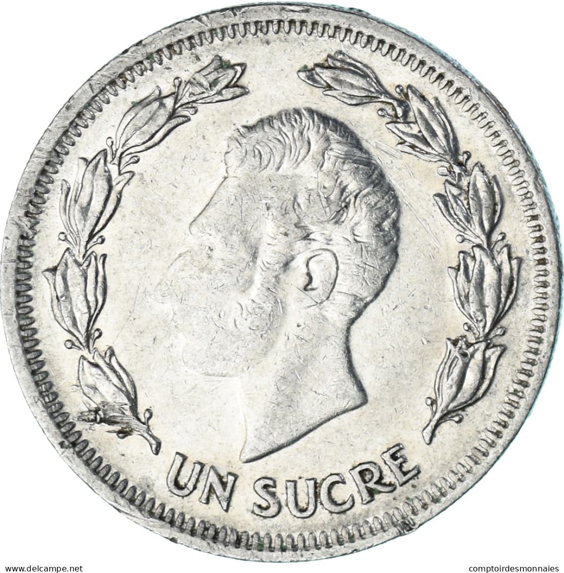 Monnaie, Équateur, Sucre, Un, 1975 - Ecuador