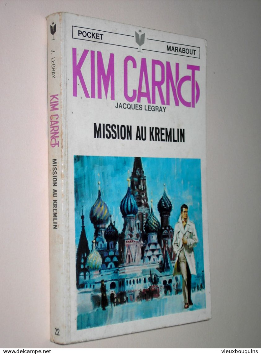 (Kim Carnot) MISSION AU KREMLIN  (J. Legray) 1967 - Marabout Junior