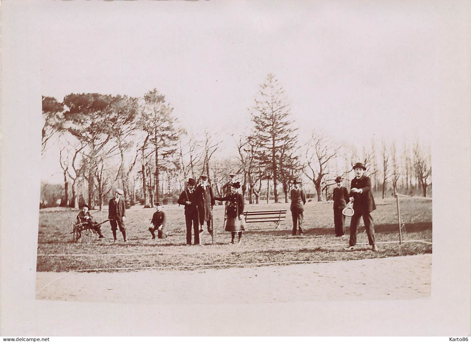 Le Portereau Des Landes , St Sébastien Sur Loire * 11 Photos Anciennes Albuminées Circa Vers 1900 Format 12x9cm - Saint-Sébastien-sur-Loire