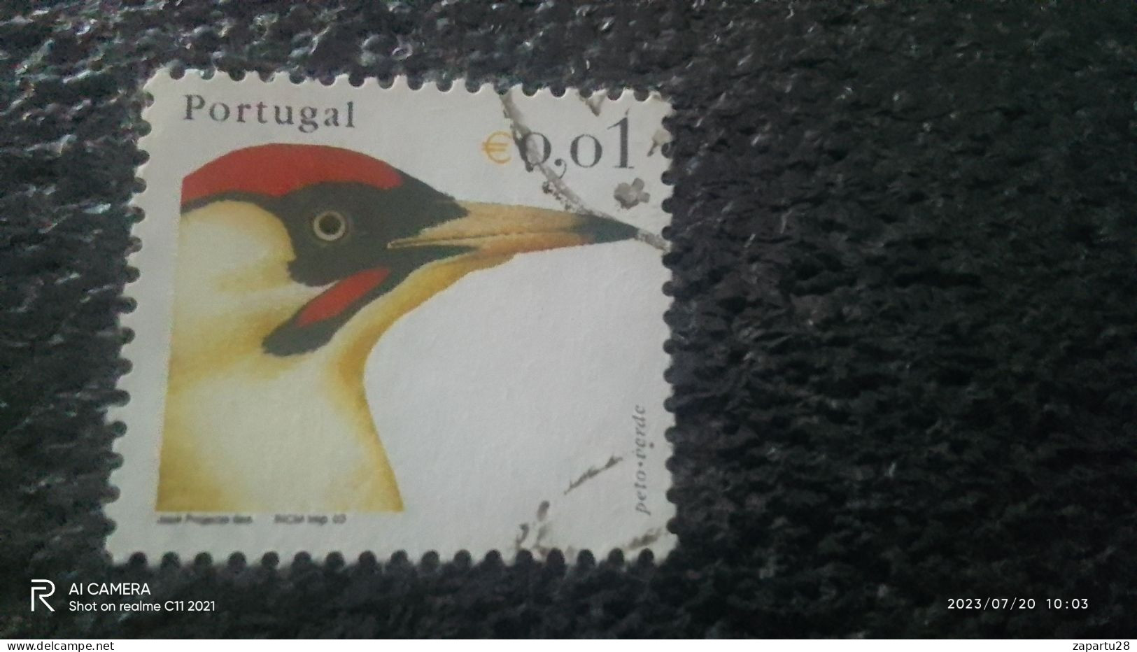 PORTEKİZ-2000 10---        0.01EU     USED - Used Stamps