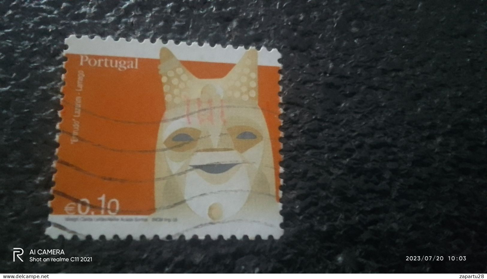 PORTEKİZ-2000 10---        0.10EU     USED - Used Stamps