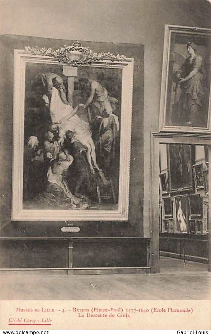 Musée De LILLE - Rubens (Pierre-Paul) 1522-1640 (École Flamande) - Lille