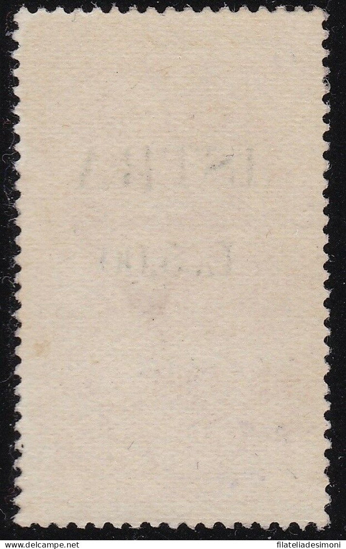 1945 ISTRIA; N. 33 - 5 Lire Su 2,50 Carminio - MNH** - Other & Unclassified