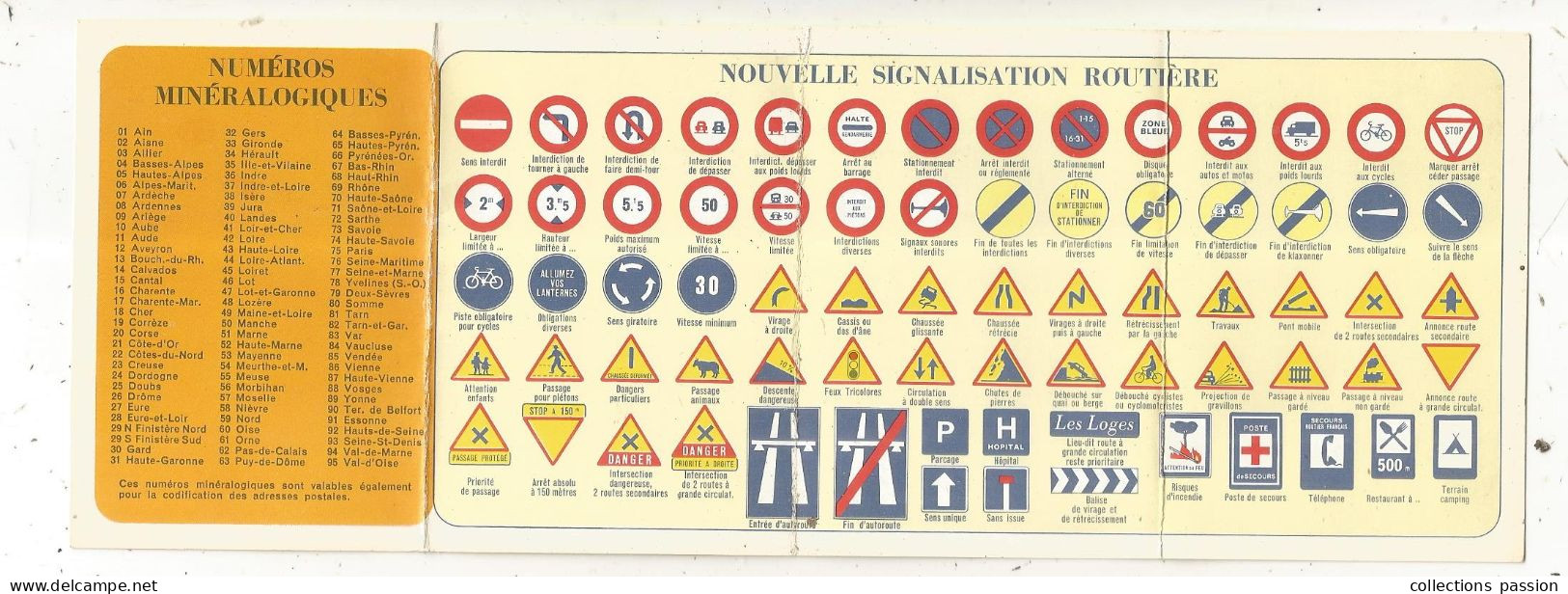 Calendrier, Petit Format, 8 Pages, 1971, Boucherie-Charcuterie, Jean BARON, 86, VELLECHES, Signalisation Routière - Klein Formaat: 1961-70