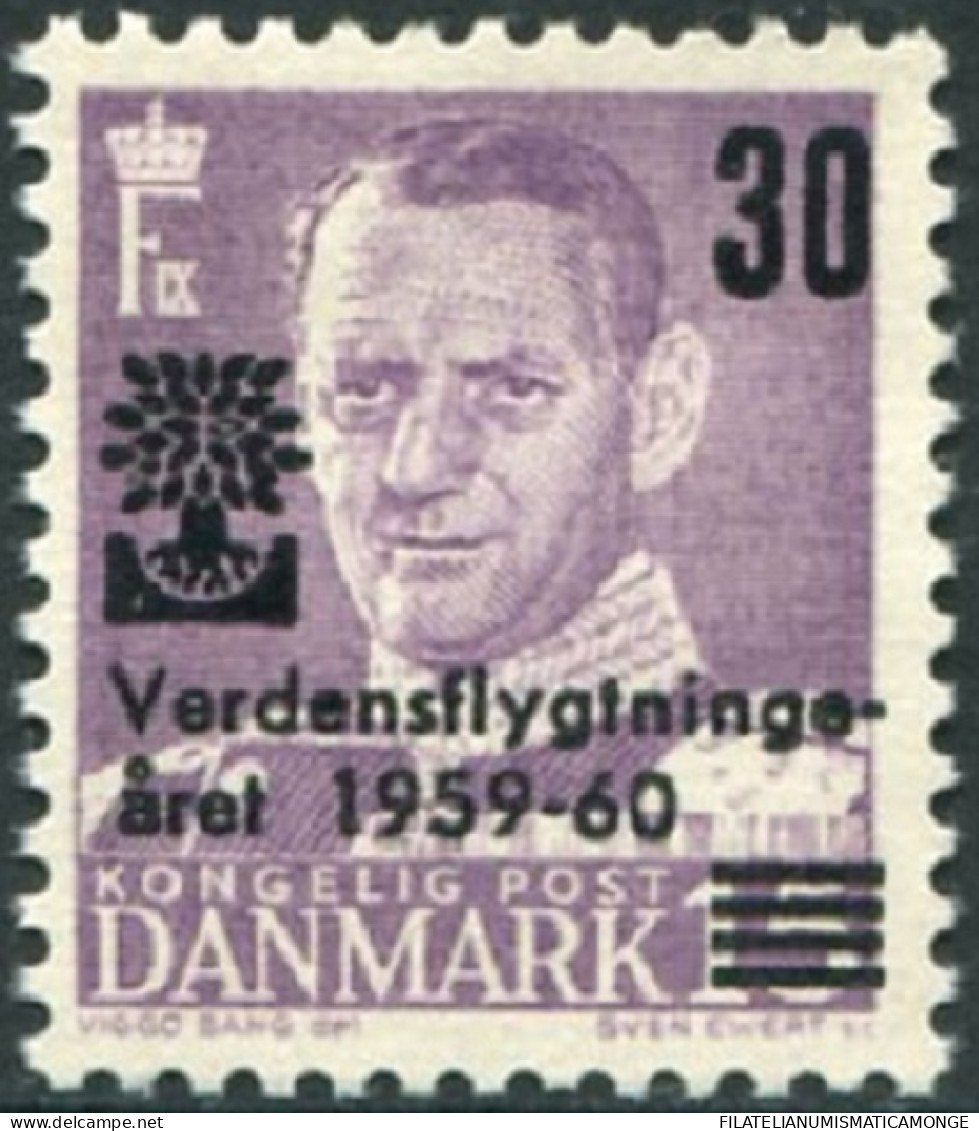 Dinamarca 1960 Correo 385 **/MNH Año Mundial Del Refugiado.  - Nuovi