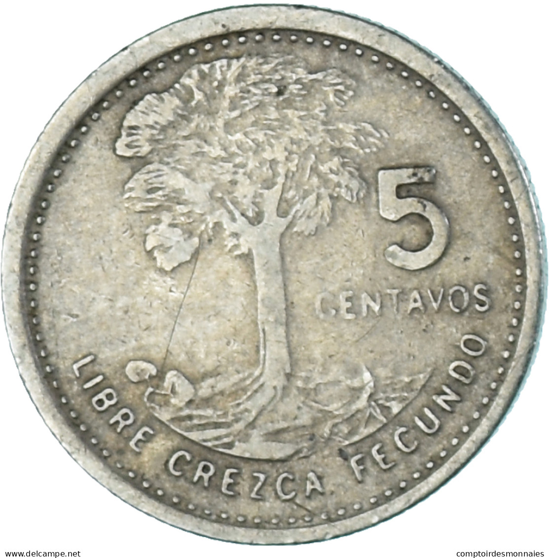 Monnaie, Guatemala, 5 Centavos, 1978 - Guatemala