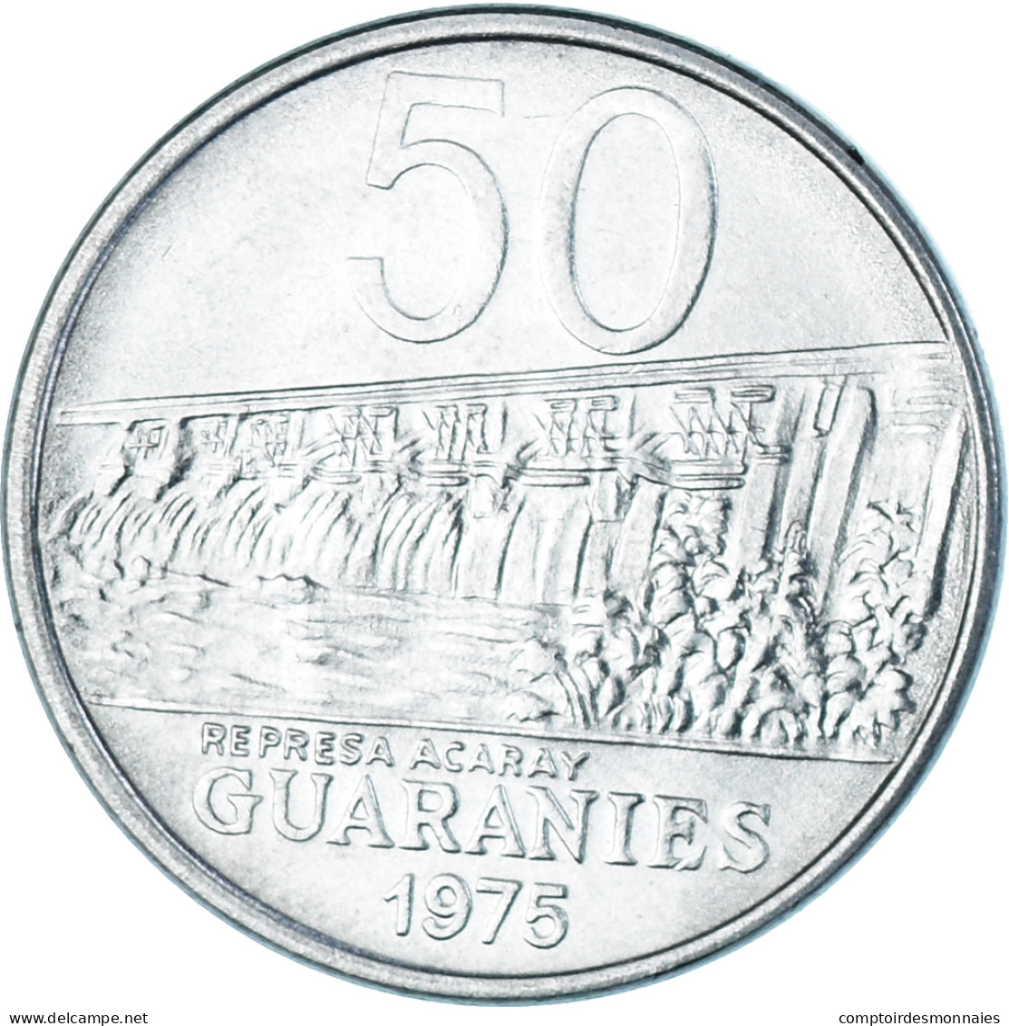 Monnaie, Paraguay, 50 Guaranies, 1975 - Paraguay